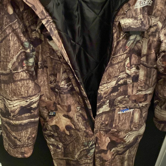 Insulated Camo Full Suit Scent Blocker Rain Blocker Sz M Medium - Picture 5 of 8